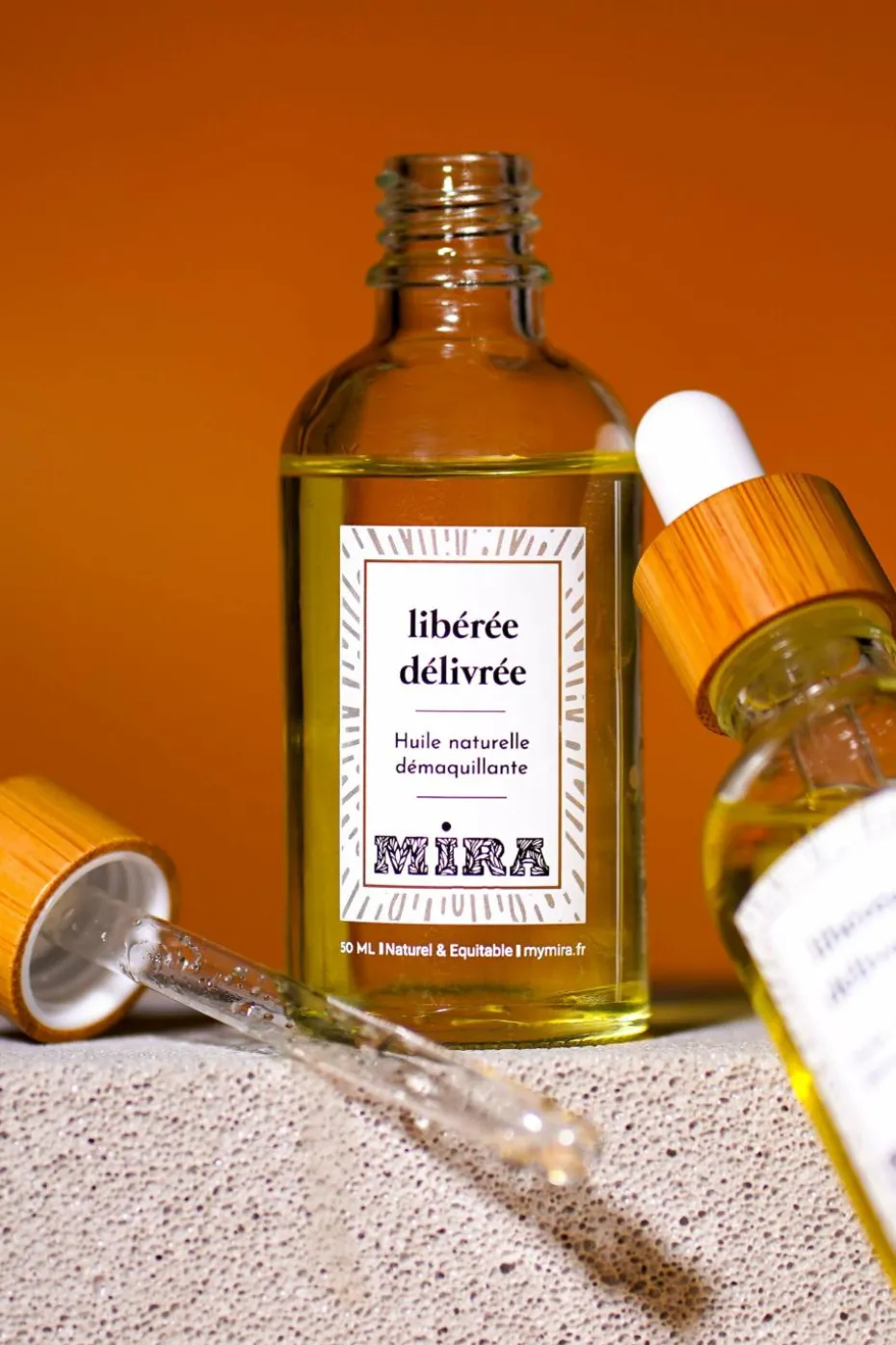 Huile démaquillante apaisante Libérée Délivrée