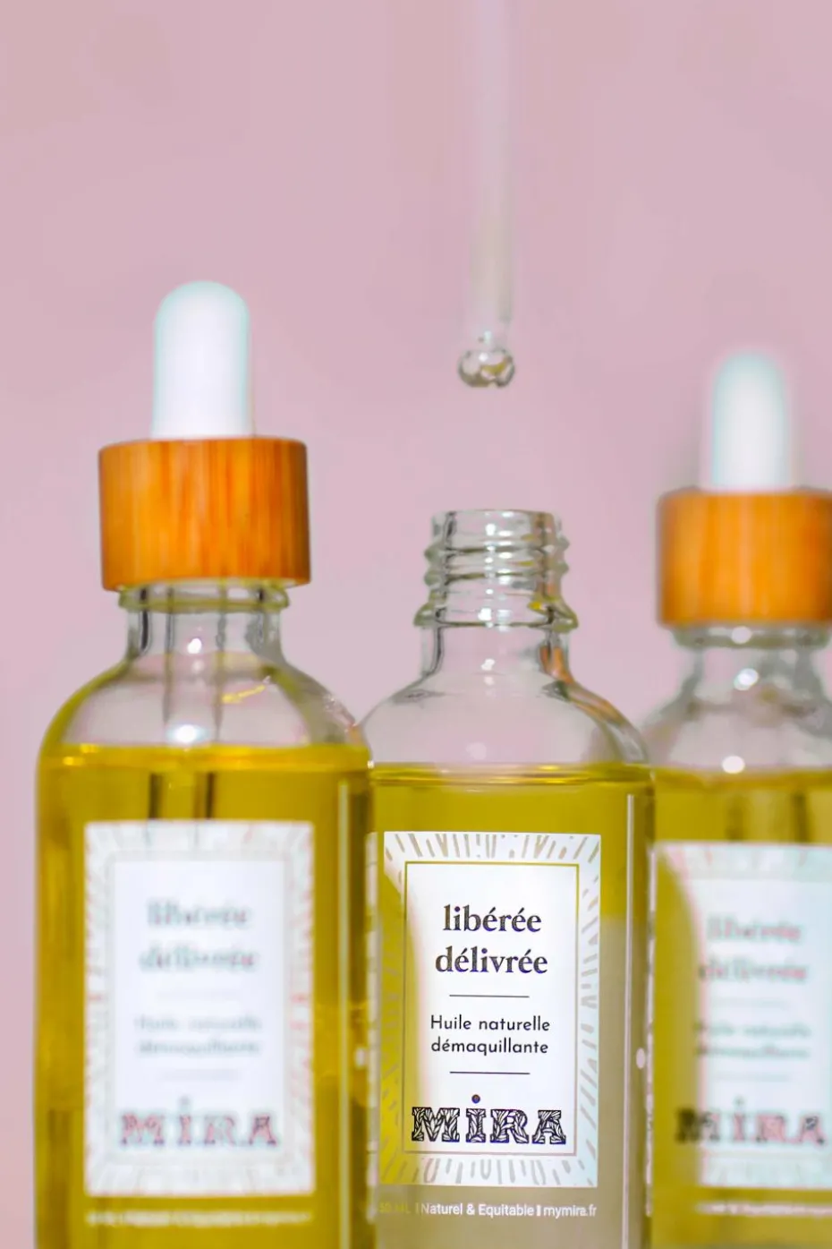 Huile démaquillante apaisante Libérée Délivrée
