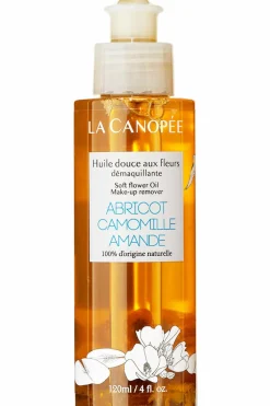 Huile douce aux fleurs démaquillante