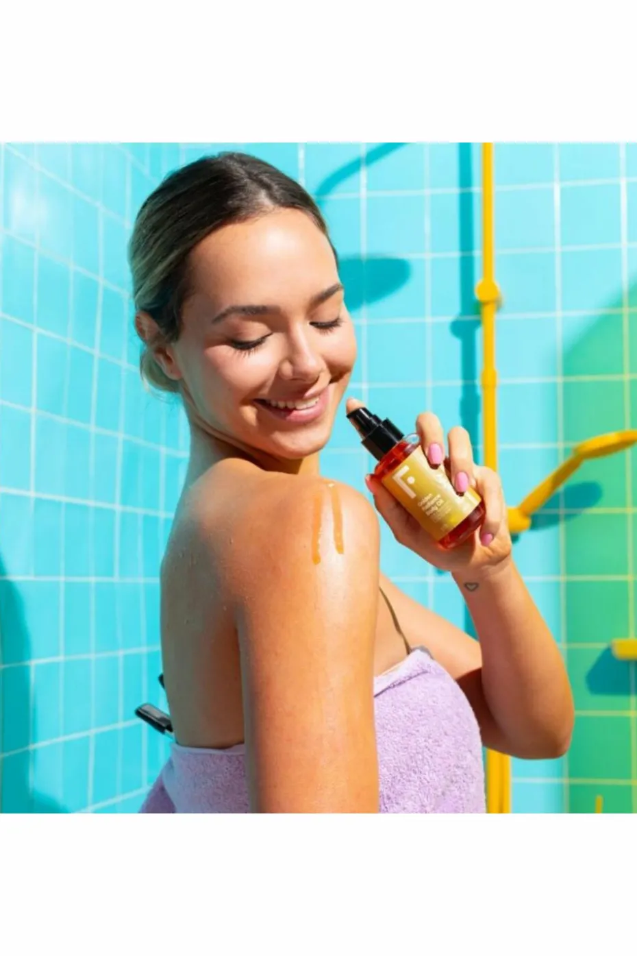 Huile pour le corps Golden radiance