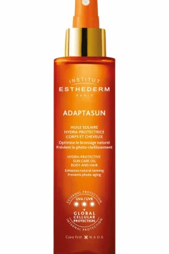 Huile solaire corps et cheveux