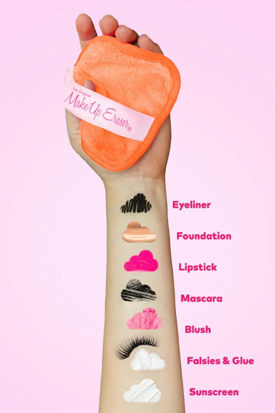 Kit 7 serviettes démaquillantes Sunset Boulevard