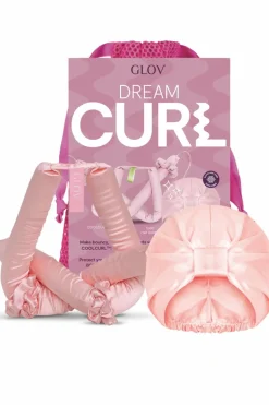 Kit de bouclage sans chaleur et bonnet protecteur en satin