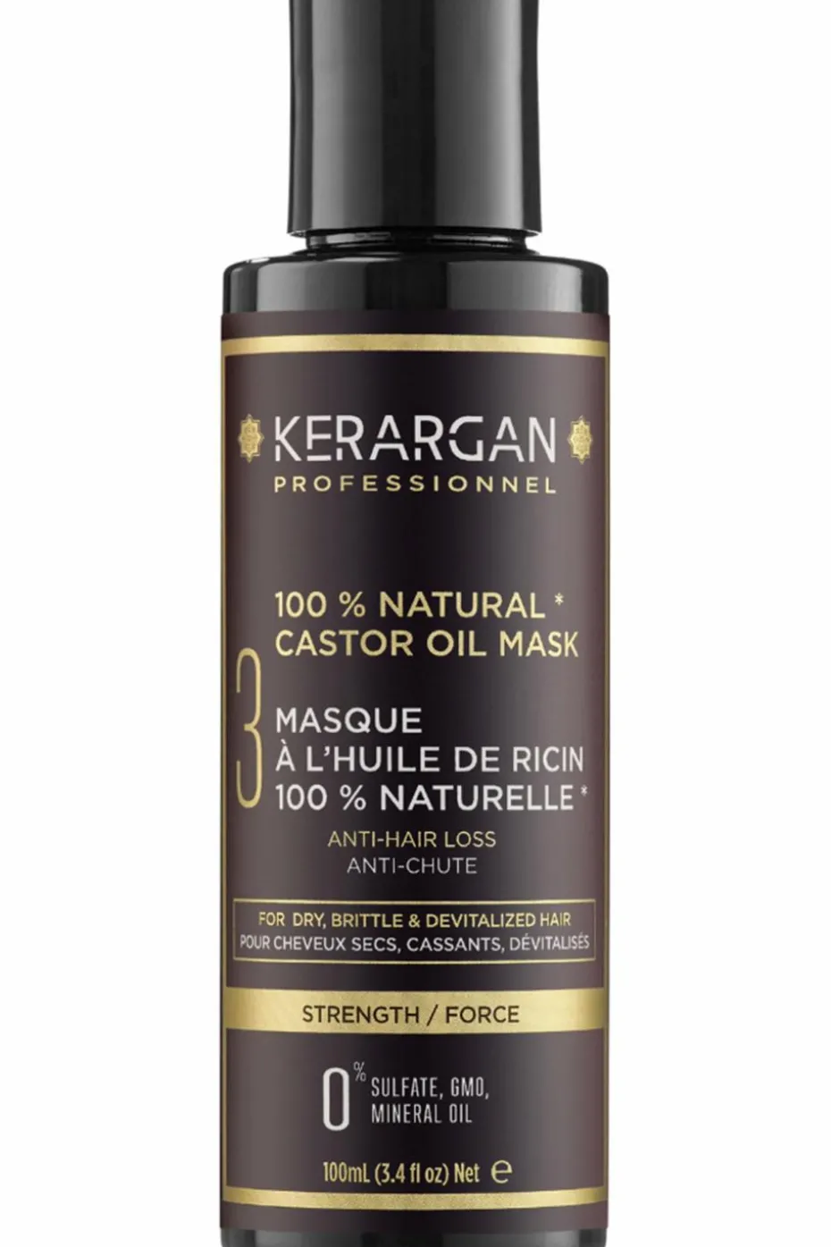 Kit de voyage anti-chute à l’huile de ricin