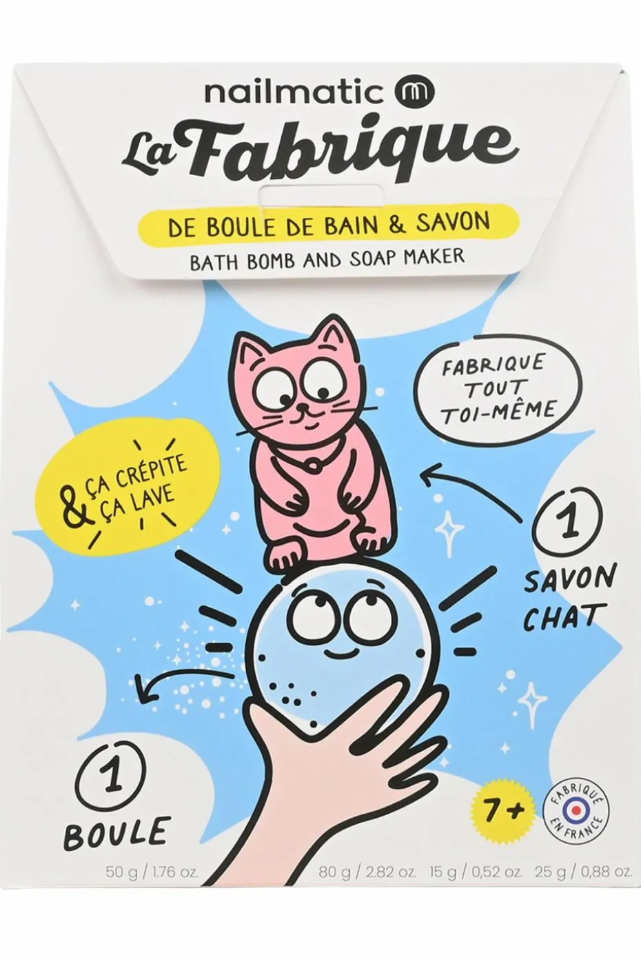 Kit Fabrique boule de bain et savon enfant