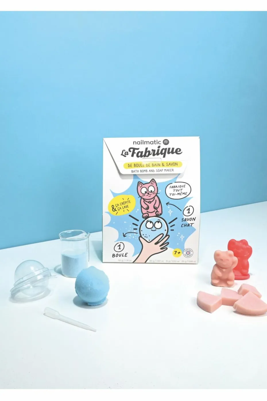 Kit Fabrique boule de bain et savon enfant