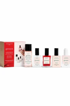 Kit routine manucure Système Green teinte Poppy Red