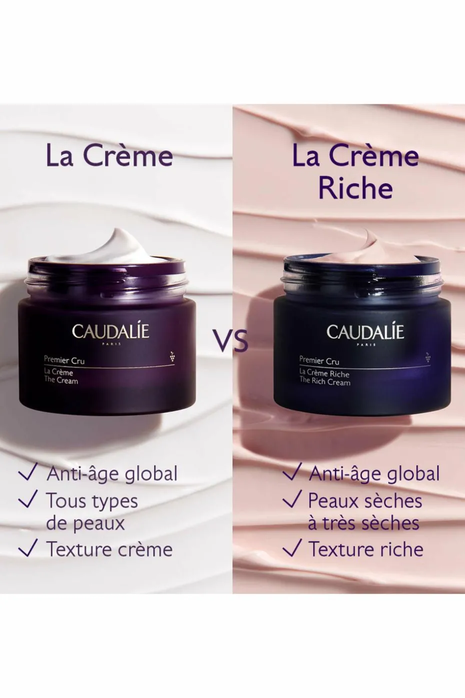 La crème Premier Cru rechargeable
