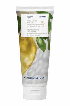 Lait corps basilic citron douceur