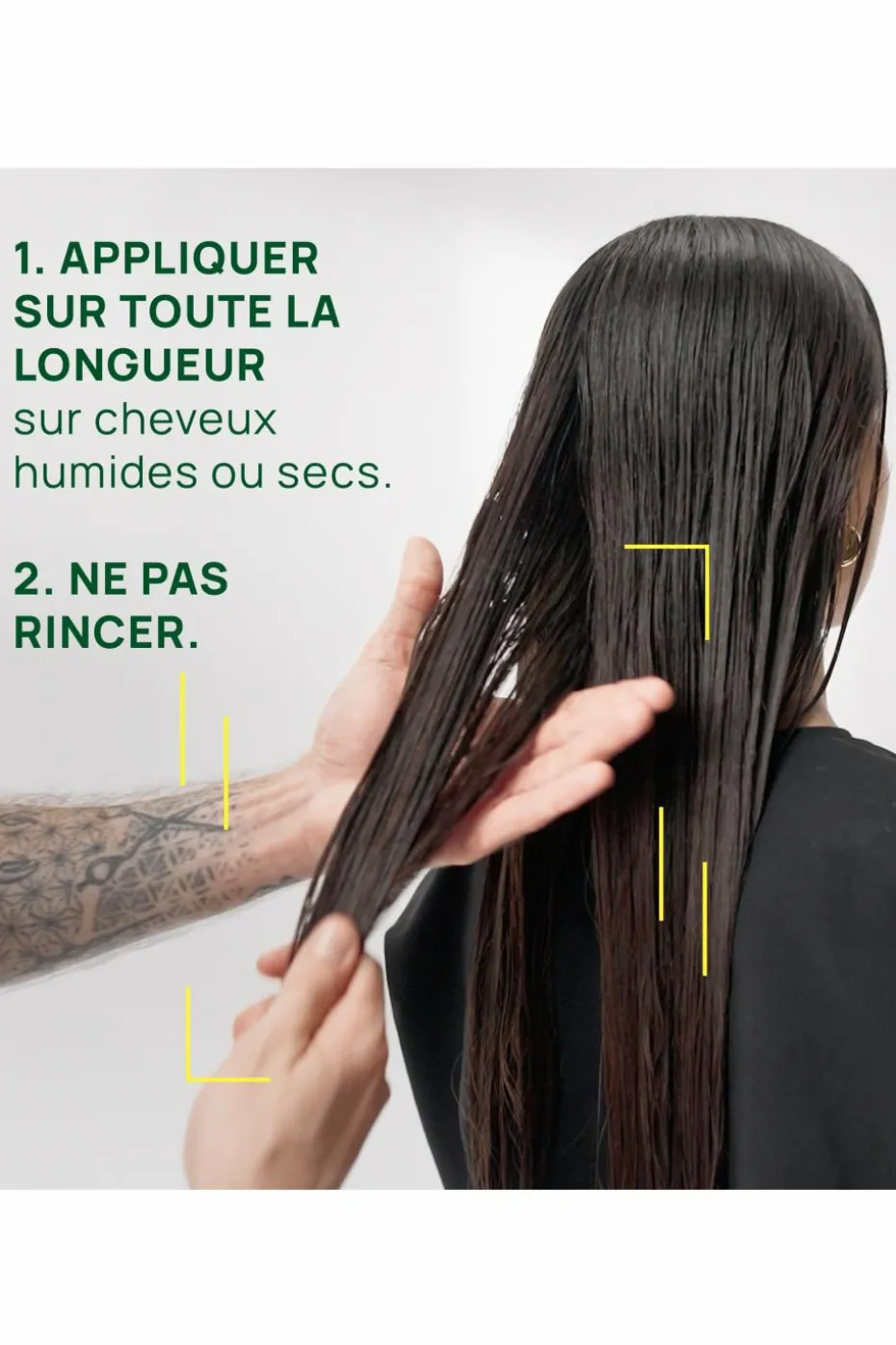 Lait disciplinant cheveux secs Sublime Karité