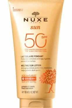 Lait fondant haute protection SPF50 Nuxe Sun