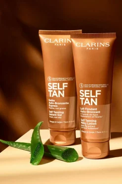 Lait hydratant auto-bronzant visage et corps