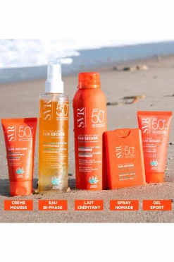 Lait hydratant crepitant invisible Sun Secure SPF50+