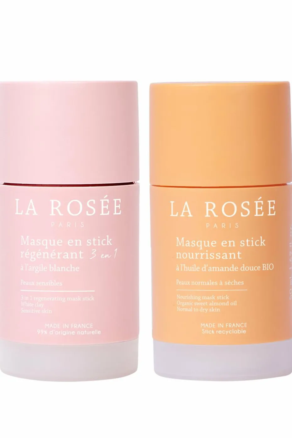Le duo de masques en stick