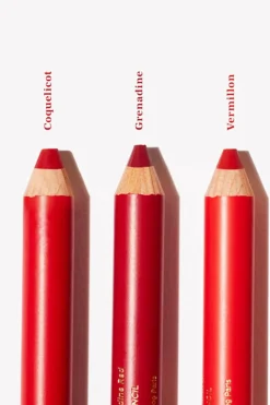 Les crayons à lèvres – Les Rouges