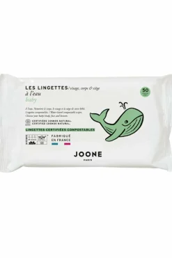 Lingettes compostables à l’eau