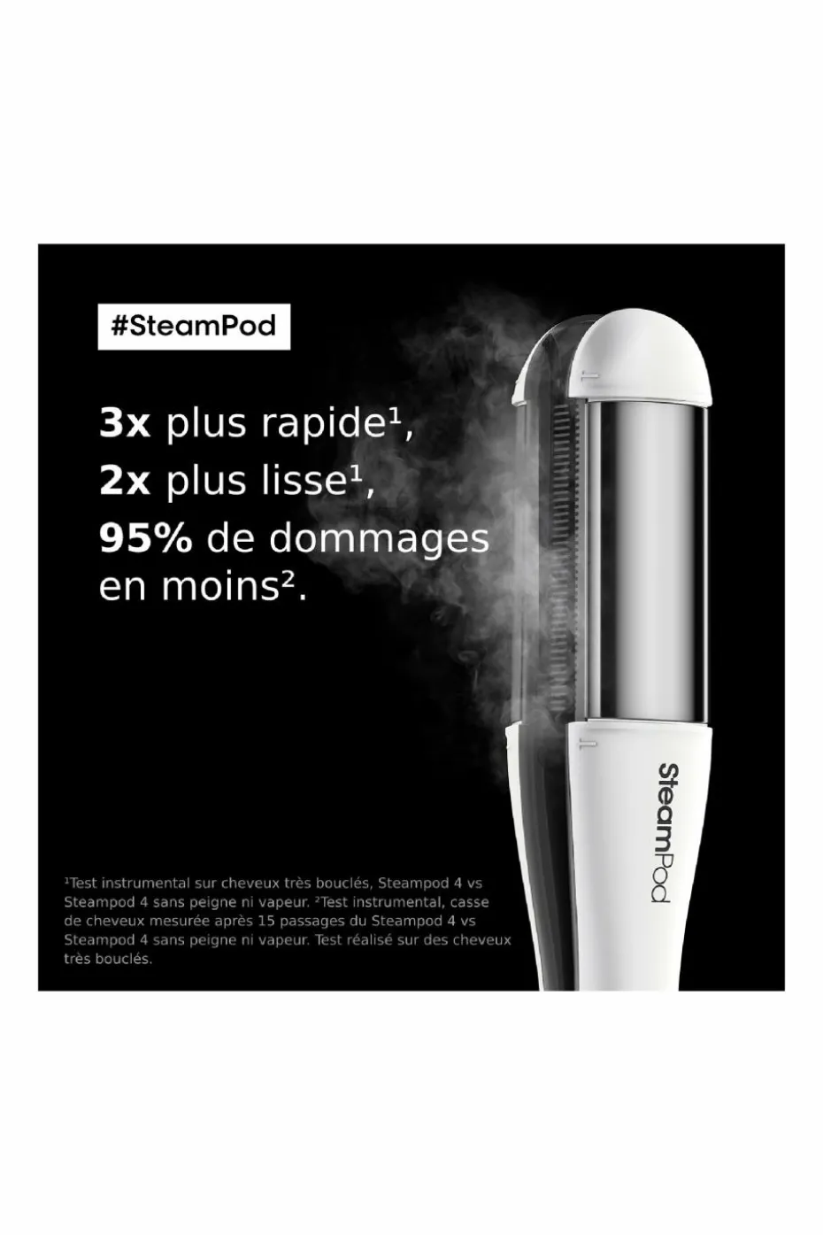 Lisseur boucleur Steampod V4
