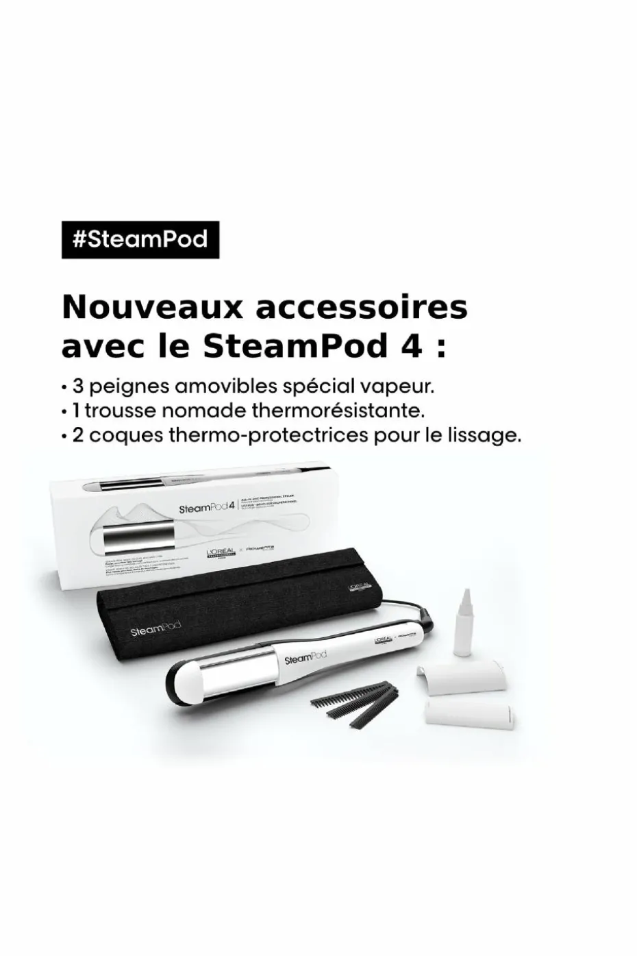 Lisseur boucleur Steampod V4