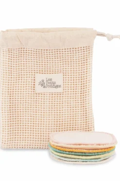 Lot de 7 cotons lavables & réutilisables