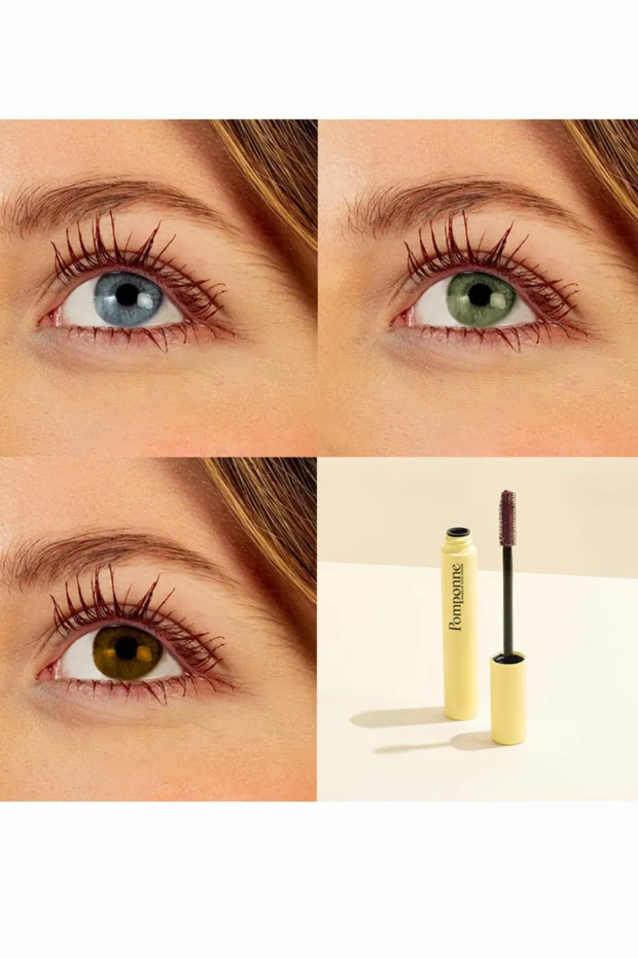 Mascara coloré naturel booster de cils