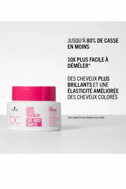 Masque cheveux colorés freeze BC color