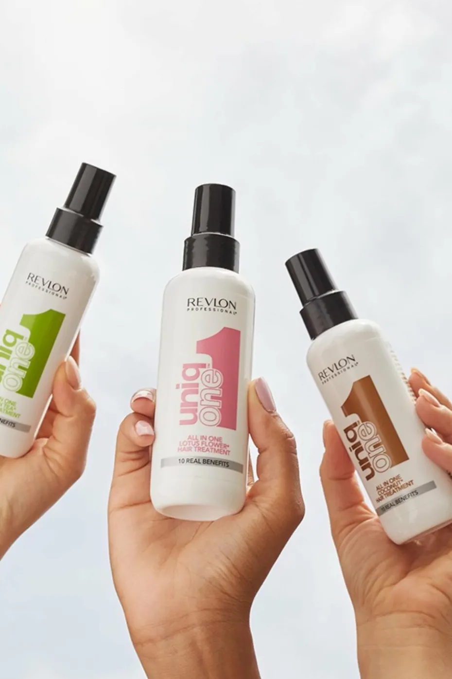 Masque en spray sans rinçage 10 Bienfaits Parfum Lotus UniqOne™