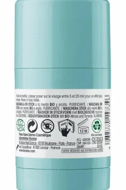 Masque en stick bio Menthe Aquatique visage