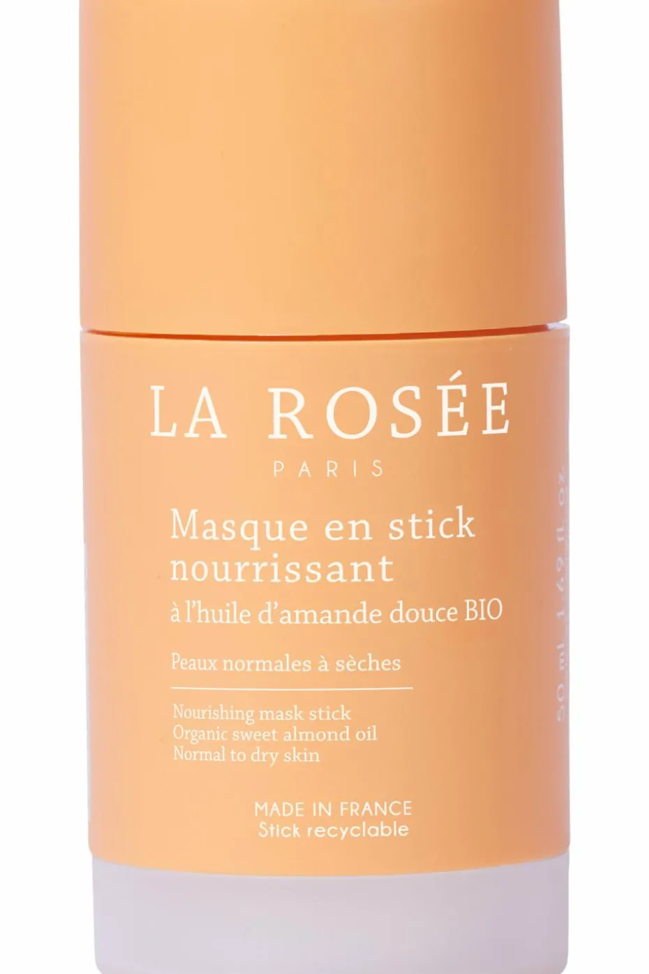 Masque en stick nourrissant à l’amande bio