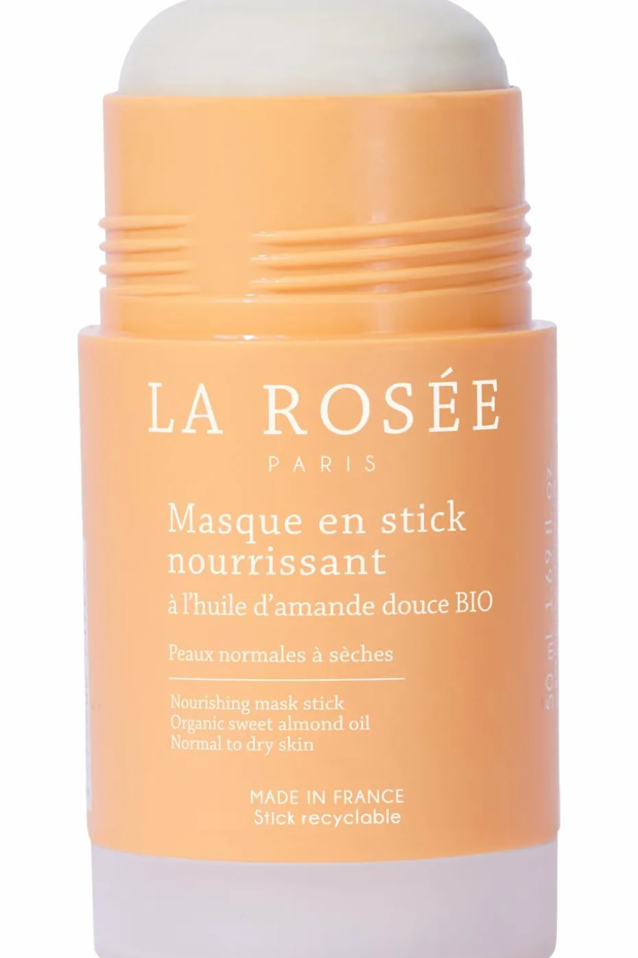 Masque en stick nourrissant à l’amande bio