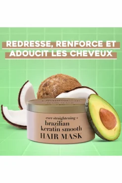 Masque lissant à la kératine du Brésil