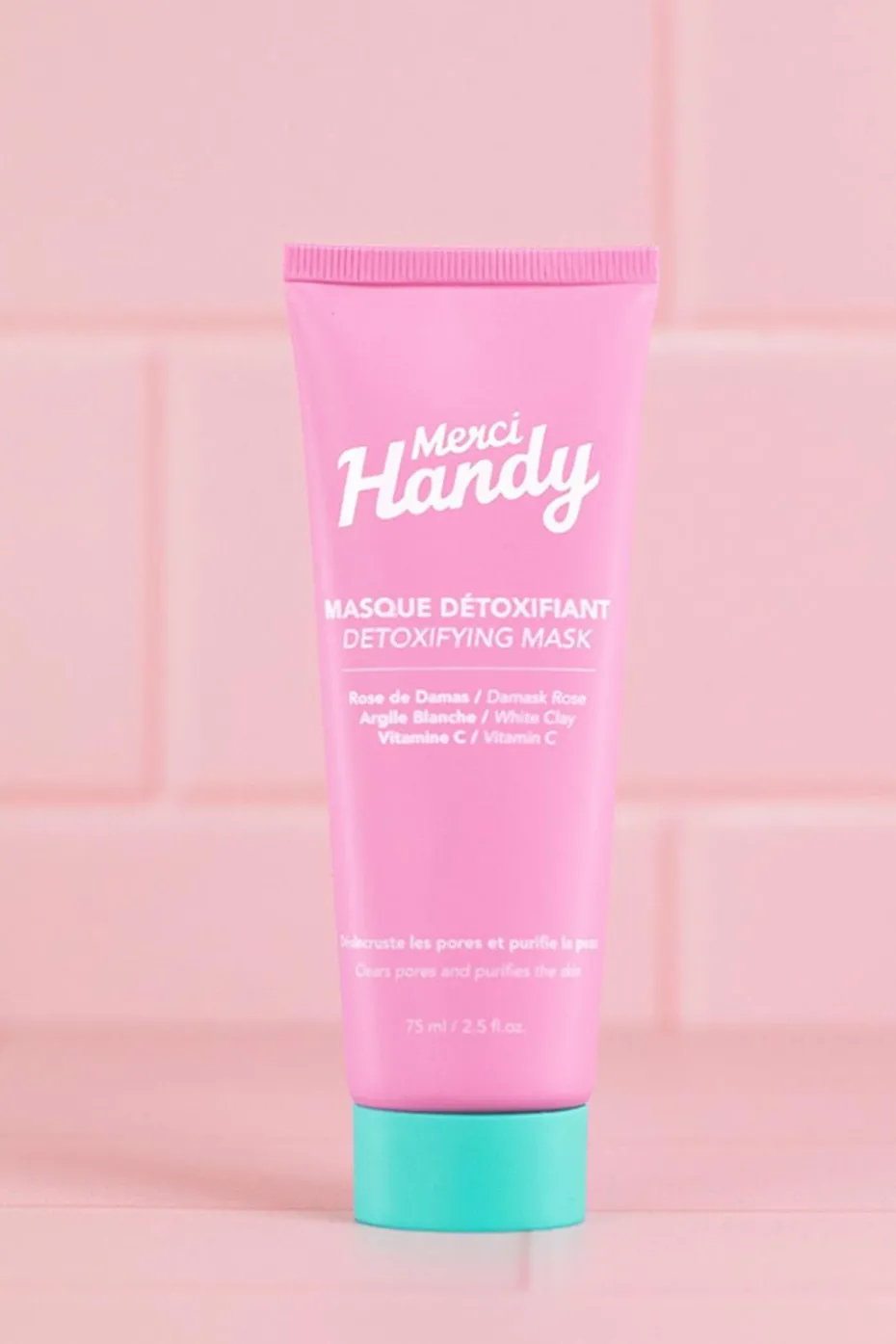 Masque rose à l’argile détoxifiant