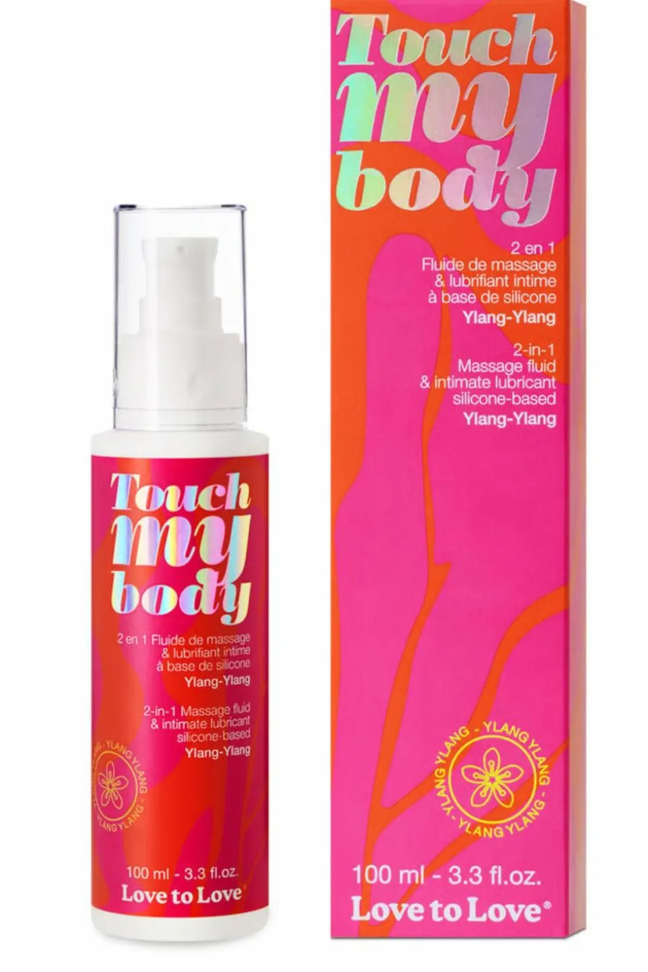 Massage & lubrifiant Ylang-Ylang Touch my body