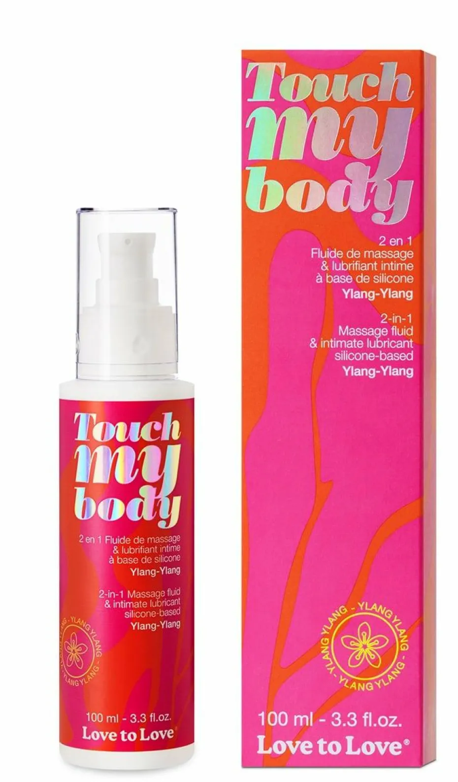 Massage & lubrifiant Ylang-Ylang Touch my body