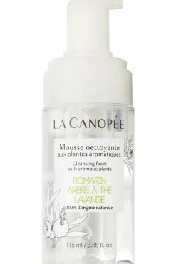 Mousse nettoyante aux plantes aromatiques rechargeable