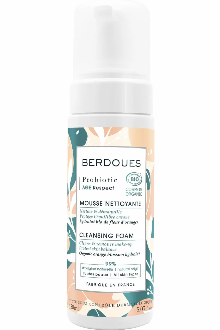 Mousse nettoyante et démaquillante Probiotic