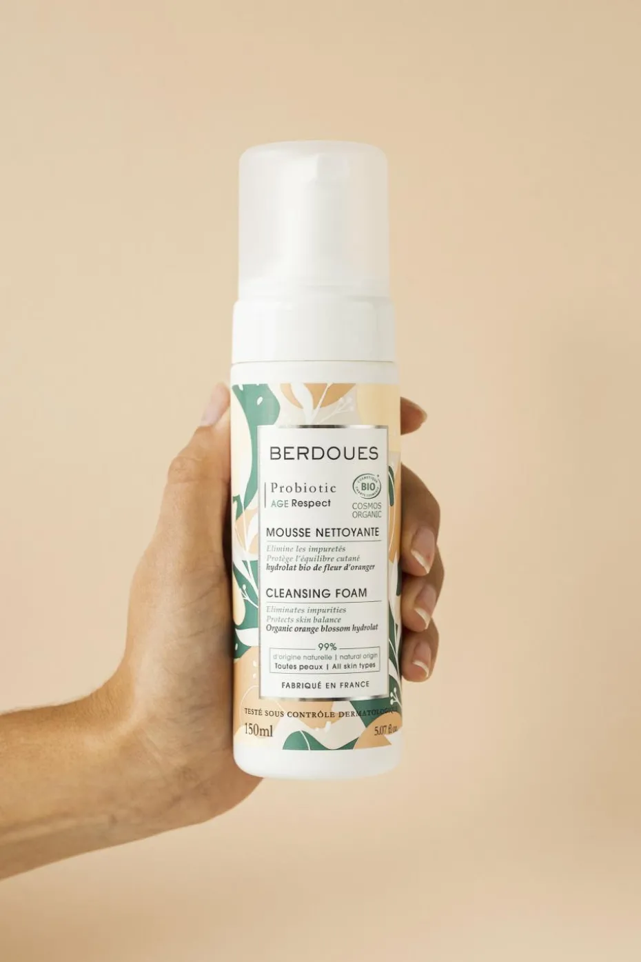 Mousse nettoyante et démaquillante Probiotic