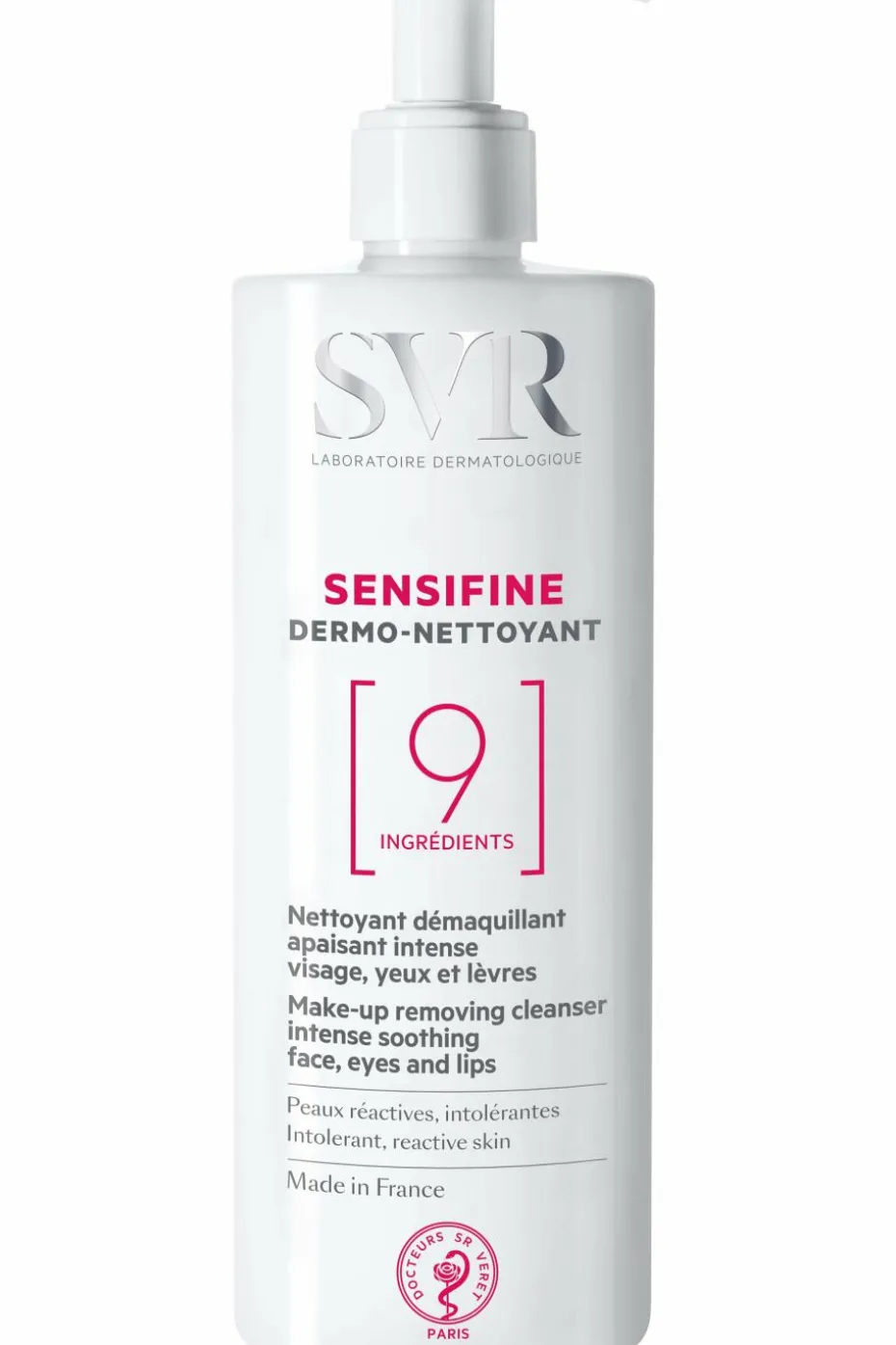 Nettoyant démaquillant apaisant Sensifine Dermo-Nettoyant