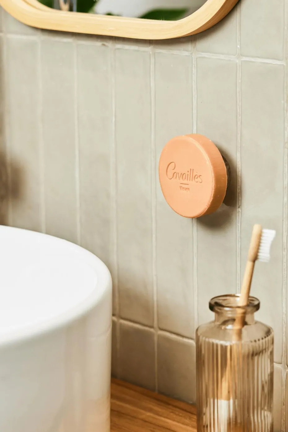 Nettoyant visage solide mousse apaisante