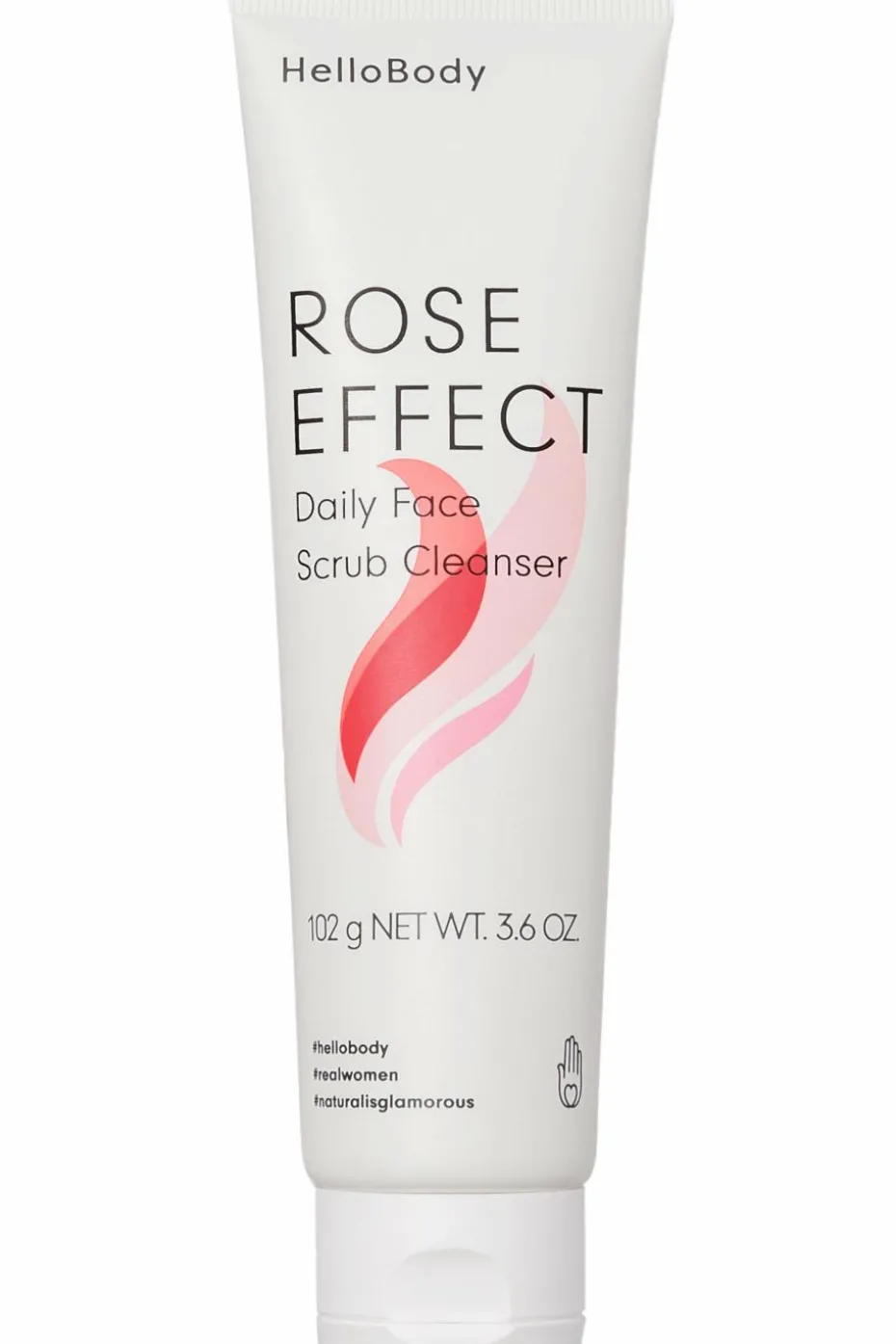 Nettoyant-exfoliant visage doux Rose Effect