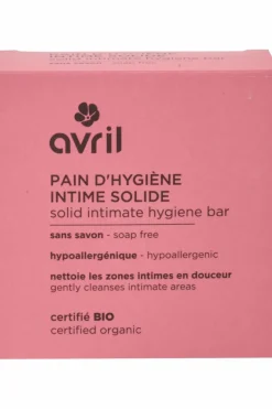 Pain d’hygiène intime solide certifié bio