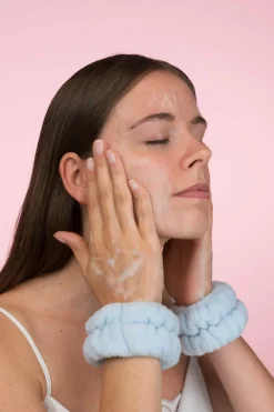 Paire de manchettes éponge