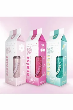 Parfum roll on pailleté pivoine