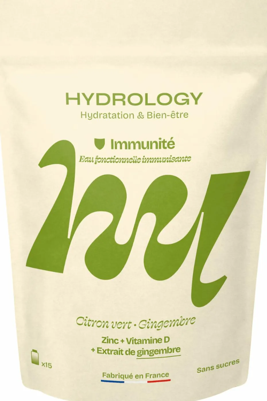 Pastille d’hydratation goût citron vert gingembre Immunité