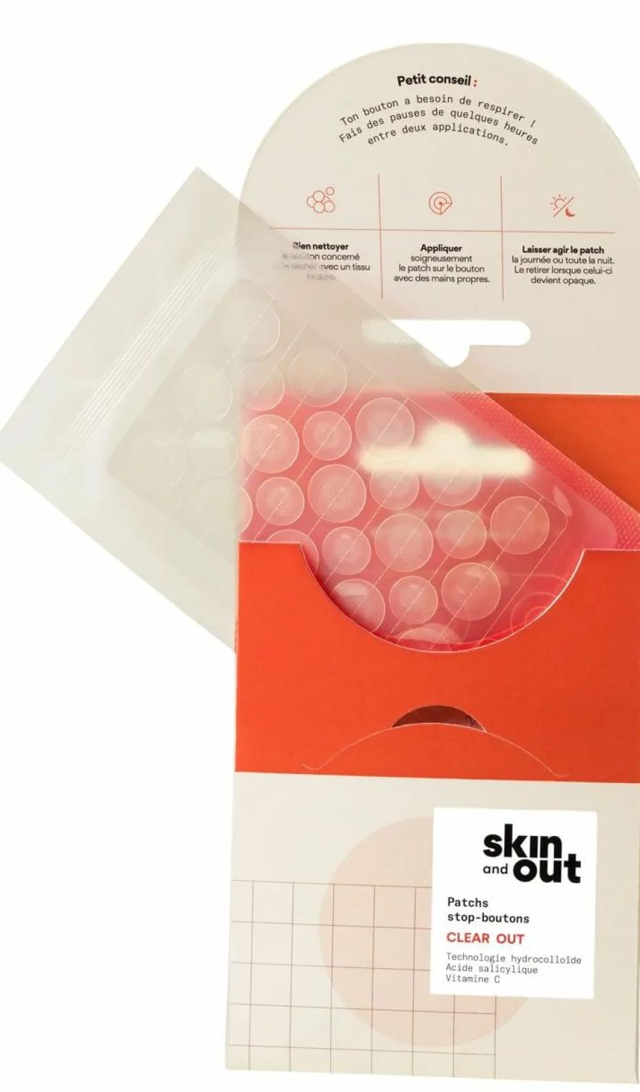 Patchs stop-boutons Clear out