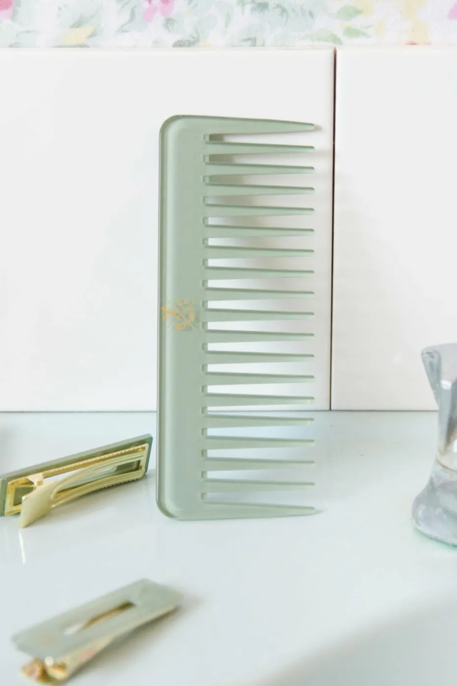 Peigne Opaline Vert d’eau