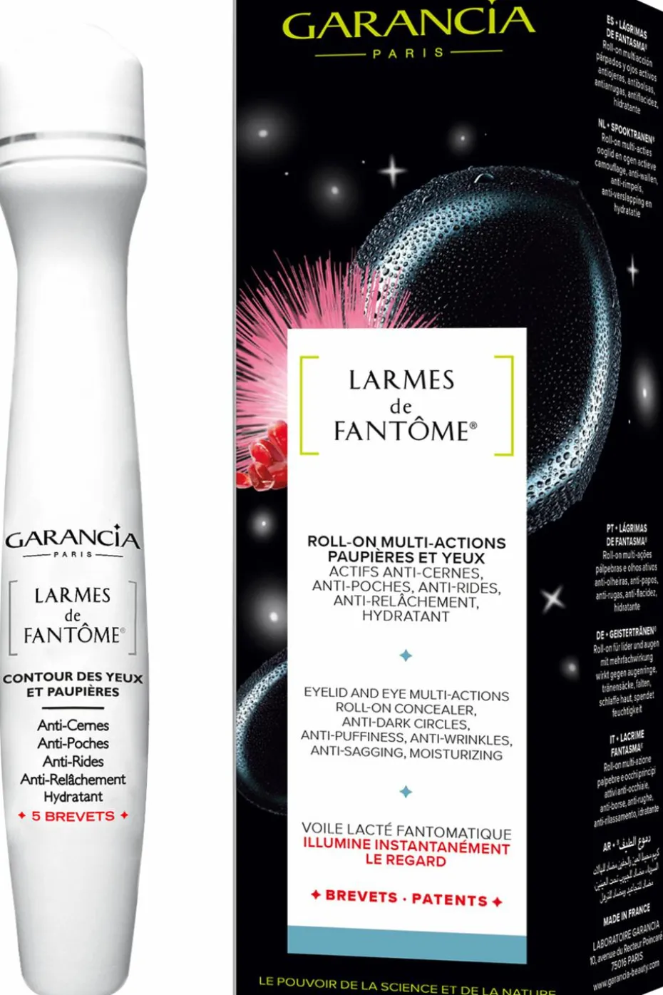 Roll-on contour des yeux anti-cernes anti-poches Larmes de Fantôme®