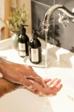 Savon essentiel pour les mains rechargeable