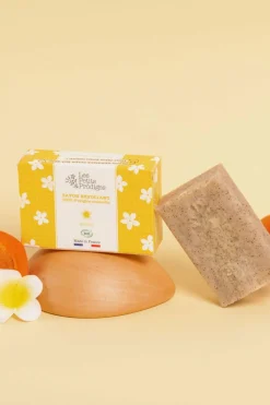 Savon exfoliant corps au Monoï