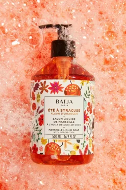 Savon Liquide de Marseille Été à Syracuse Fleur d’Oranger