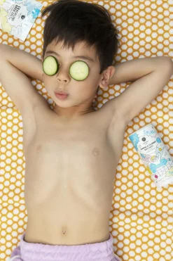 Sels de bain crépitants Bleu